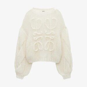 Loewe Anagram Relaxed-Fit Mohair-Blend Jumper